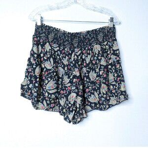 Ralph Lauren Shorts Womens M Waist 31 Denim & Supply Floral Gauze Pull On B9